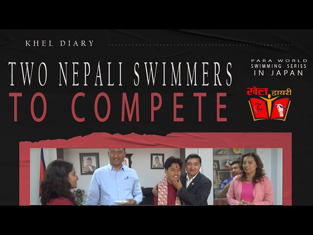 Two Nepali Swimmers to Compete in Para World Swimming Series in Japan