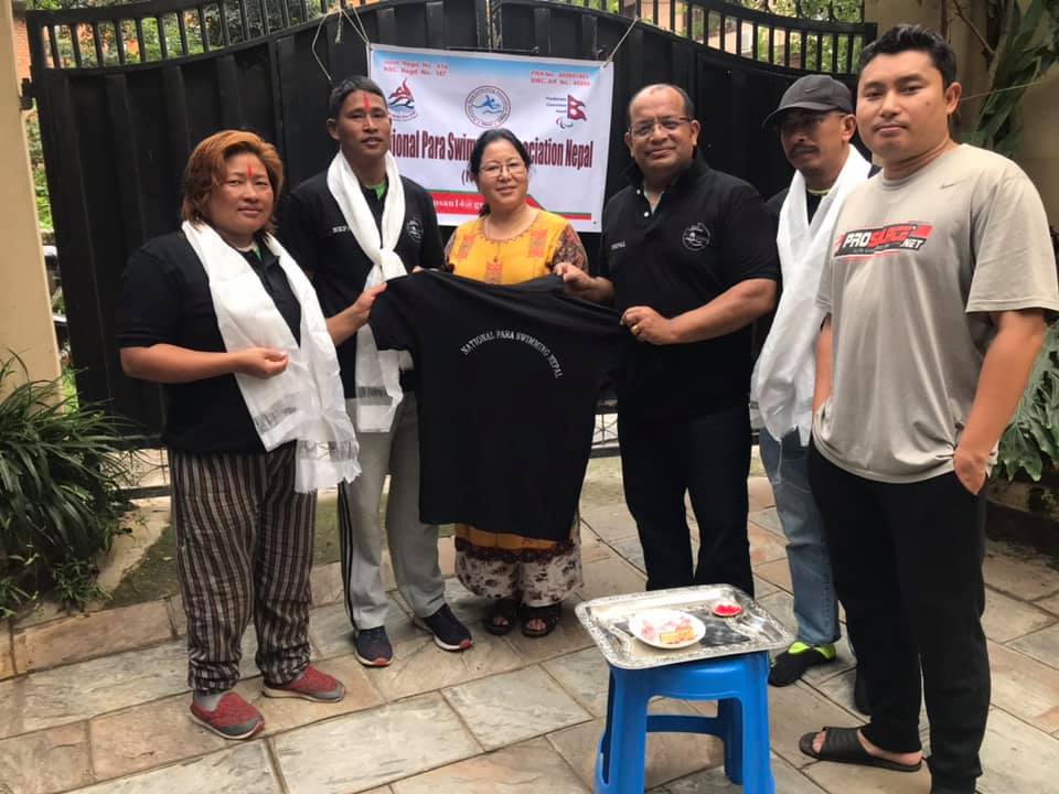 Farewell program by National Paralympic Committee (NPC)  for WPS Championship 2019 at London